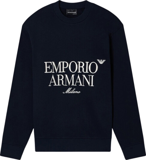 Emporio Armani Herre Gensere & Hettegensere Blå S,