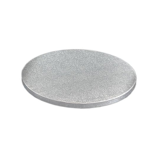 Kake Drum Rund Sølv 15cm | Slikkepott.No