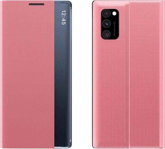 Hurtel Nytt Sleep Case flipdeksel med stativ for Xiaomi Redmi Note 11 Pro + 5G, Mi11i, Poco X4 NFC 5G Rosa