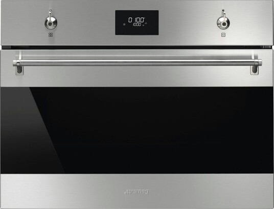 Smeg SO4301M0X Integrert Kombiovn med Mikrobølgefunksjon 40L Svart
