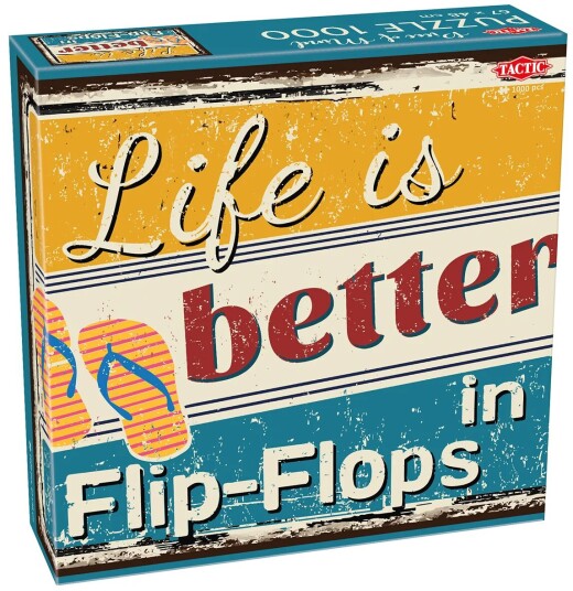 Tactic Puslespill 1000 B Better In Flip Flops Tactic Tactic Puslespill 1000 B Better In Flip Flops Tactic