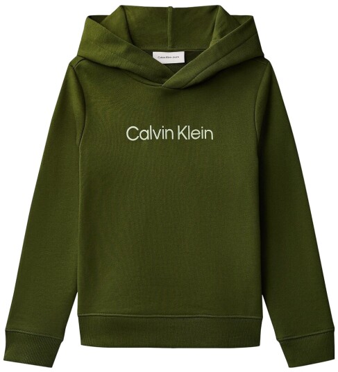 Calvin Klein Hettegenser Rik Cypress Green Calvin Klein 12 år 152 Hettegenser Grønn