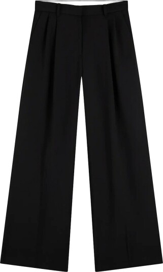 Tommy Hilfiger Timeless Wool Wide Leg Black 34