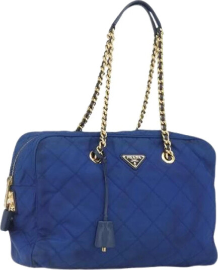 Prada Vintage Dame Blå Prada Vintage Dame Blå