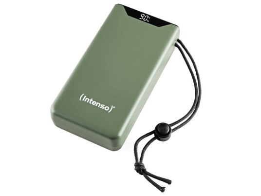 Intenso 7332057, 20000 Mah, Lithium Polymer (Lipo), Power Delivery, Quick Charge 3.0, 20 W, Grønn Intenso 7332057, 20000 Mah, Lithium Polymer (Lipo), Power Delivery, Quick Charge 3.0, 20 W, Grønn