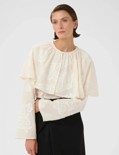 Karen By Simonsen Kbermine Blouse Cream 44