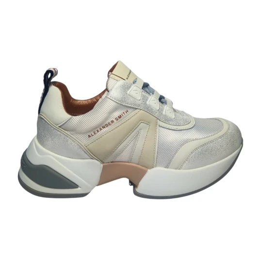 Alexander Smith Dame Sko Hvit 40 EU 