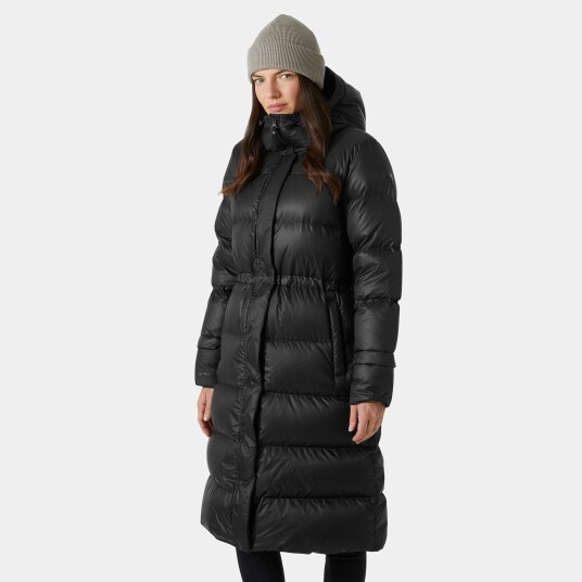 Helly Hansen Essence Lang Dunkåpe Dame Svart L