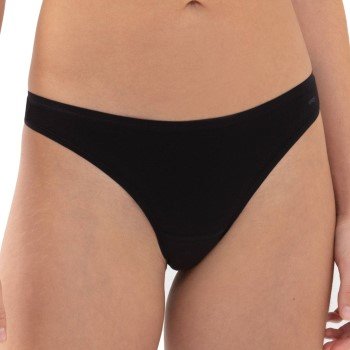 Mey Truser Superfine Organic String Svart bomull 36 Dame Mey Truser Superfine Organic String Svart bomull 36 Dame