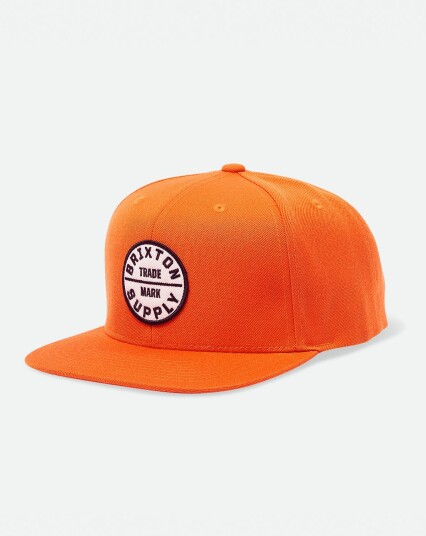 Brixton Oath Snapback Oransje Brixton Oath Snapback Oransje