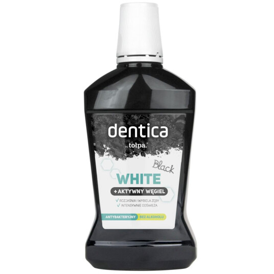 Whitening Munnvann DENTICA by Topa Black White 500 ml Whitening Munnvann DENTICA by Topa Black White 500 ml