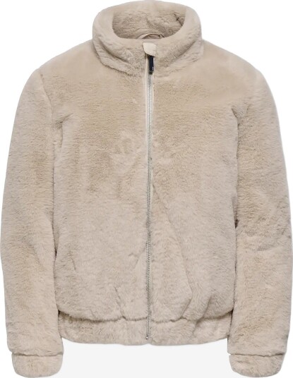 Kids Only Kogwanja Faux Fur Jacket Otw - MOONBEAM - 134