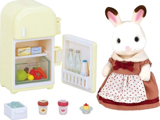Sylvanian Families Chocolate Rabbit Mother Set Sylvanian Families Chocolate Rabbit Mother Set