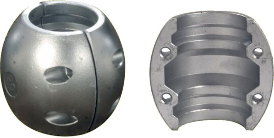 Akselanode bred type   45 mm   79 mm   88 mm   850 g   2