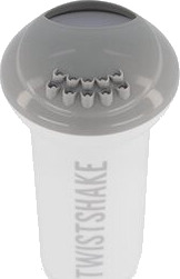 TWIST SHAKE Badedusj fra fødselen i pastellgrå