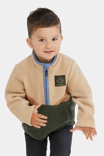 Nordbjörn Rydal Pilejakke Sesame/Tobacco Brown/Deep Depths 122-128