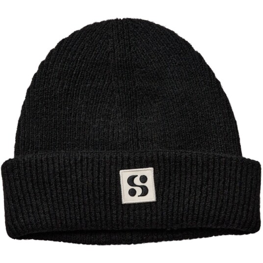 Sofie Schnoor Black Beanie One Size Sofie Schnoor Black Beanie One Size