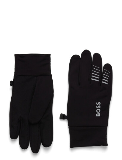 BOSS Running-Gloves-4 - Black - S BOSS Running-Gloves-4 - Black - S