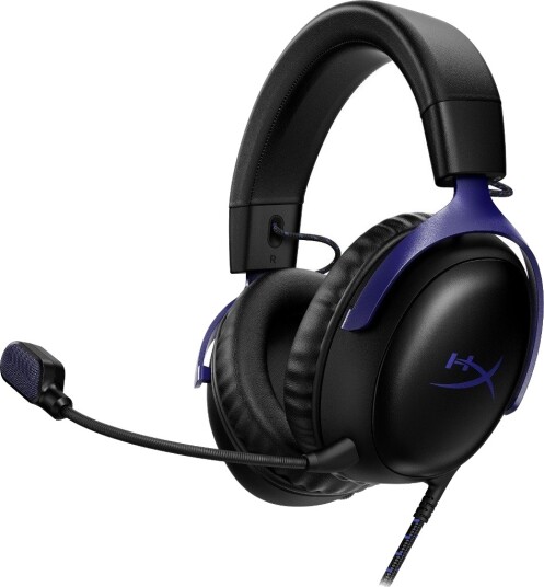 HyperX Cloud III gaming headset Svart/Blå D0SX6AA