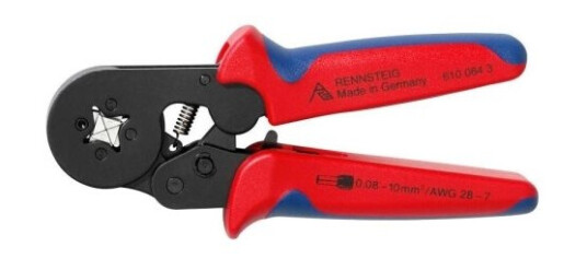 Rennsteig Verktøy Pew8.84 610 084 3 2 Krympetang Kabelsko 0,08 Til 10 Mm²