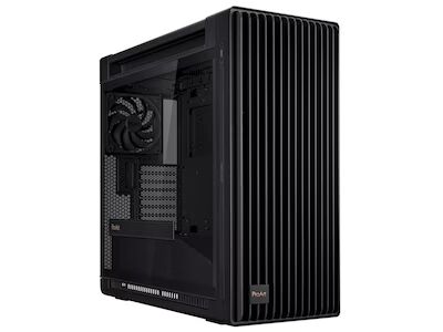 Asus ProArt PA602 Midi Tower Kabinett med Vindu, USB-C og 4x USB-A - Sort Asus ProArt PA602 Midi Tower Kabinett med Vindu, USB-C og 4x USB-A - Sort