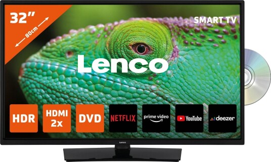 Lenco 32" DVL-3273BK LED Svart