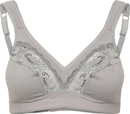 Swegmark Soft Organic Soft Bra Fairtade Grey 90 F