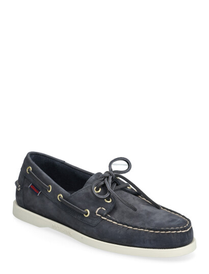 Sebago Docksides Portland Nubuck Navy 42