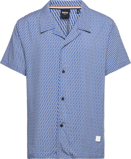 BOSS Beach Shirt Blue S