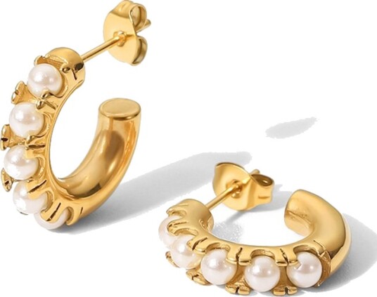 Céleste Earrings Judith 18K Gold