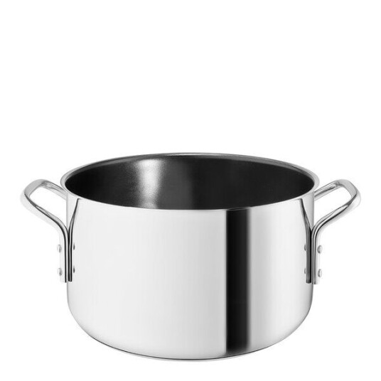 Eva Trio Stainless Steel gryte 3,6L keramisk Slip-Let® belegg