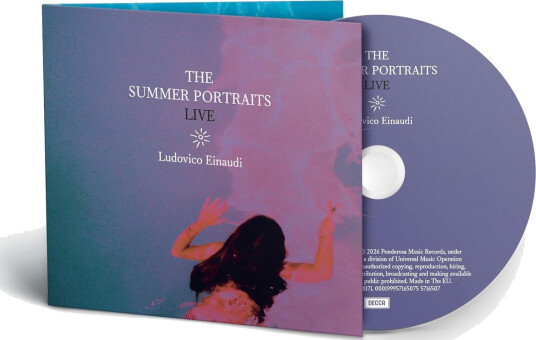 Ludovico Einaudi The Summer Portraits Live CD