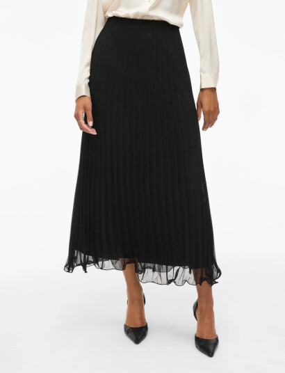 Vila Vicalla Ankle Skirt - Noos - Black - 44