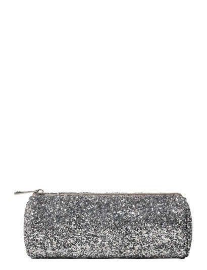 Sofie Schnoor Baby and Kids Pencil Case Round - Silver - ONE SIZE