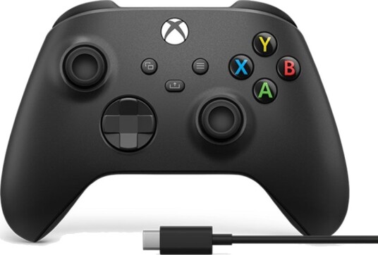Microsoft Xbox Wireless Controller + Usb-C Cable - Håndkonsoll - Trådløs - Bluetooth - For Pc, Microsoft Xbox One, Android, Ios, Microsoft Xbox Series S, Microsoft Xbox Series X