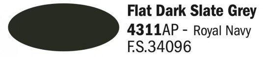 Italeri Flat Dark Slate Grey 20ml
