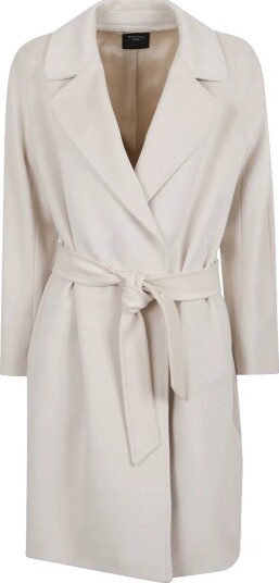 Weekend Max Mara Dame Frakker Hvit 3XS, Weekend Max Mara Dame Frakker Hvit 3XS,