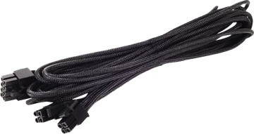 Silverstone Pp06b-Eps55 Strømkabel 8-Pins Eps12v 4+4 Hunn 55 Cm Svart Silverstone Pp06b-Eps55 Strømkabel 8-Pins Eps12v 4+4 Hunn 55 Cm Svart