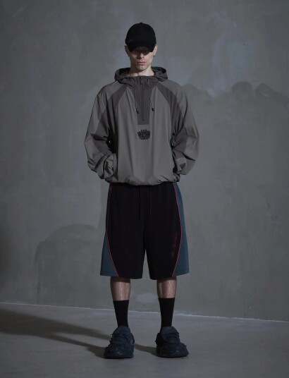 HAN Kjøbenhavn Technical Crest Anorak Brown M HAN Kjøbenhavn Technical Crest Anorak Brown M