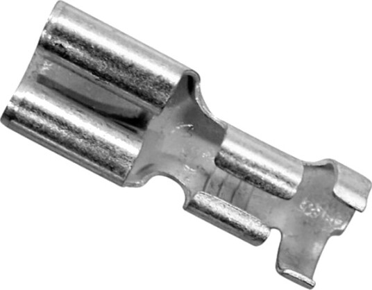 Lapp 63501060 Flatkabelsko Pluggbredde: 2,8 Mm Pluggtykkelse: 0,5 Mm 180° Uisolert 100 Stk