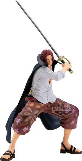 Northix One Piece Grandista Shanks Figur 22 cm