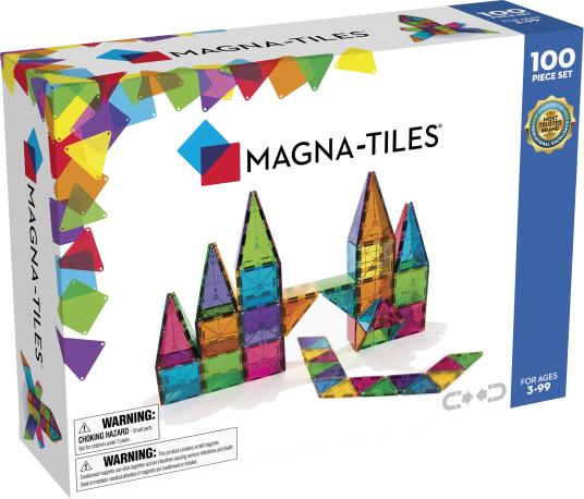 Magna-Tiles Transparent 100 stk. Magna-Tiles Transparent 100 stk.