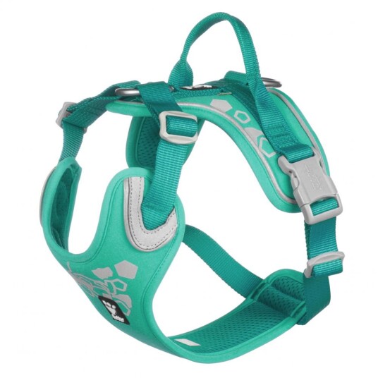Hurtta Weekend Warrior Hundesele Turkis (80-100 cm)