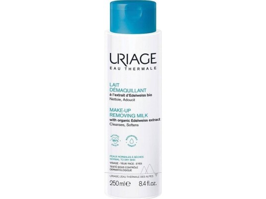 Uriage Make Up Removing Milk Make Up Fjerning Melk For Normal Og Tørr Hud 250Ml