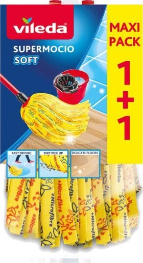 Vileda SuperMocio Mopperefill - 2 stk