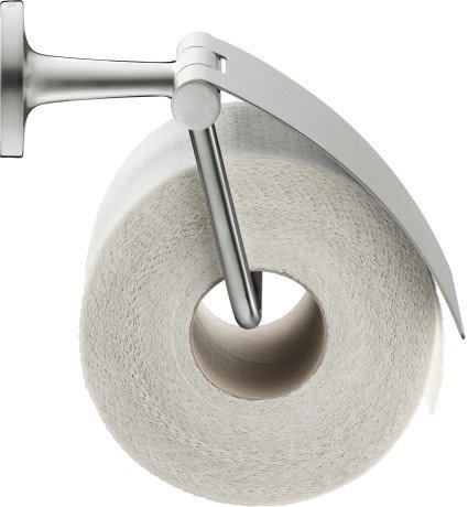 Duravit Starck T dorullholder, rustfritt stål