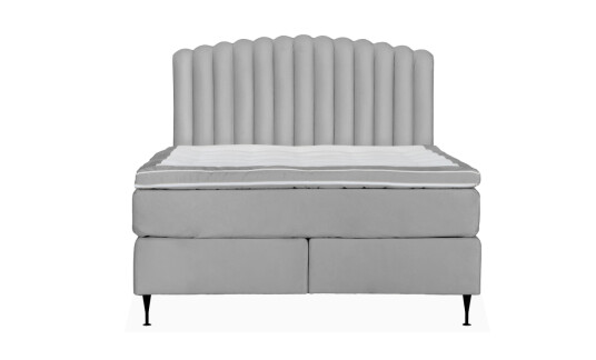 Soffadirekt OPERA/PRIMO HIGH 160 Sengesett Velvet Lysegrå Soffadirekt OPERA/PRIMO HIGH 160 Sengesett Velvet Lysegrå