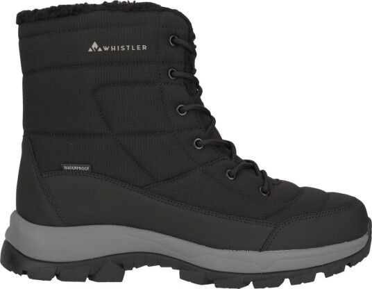 Whistler Vadox Studded Winter Boots, Black 45 - Med utfoldbare pigger 45