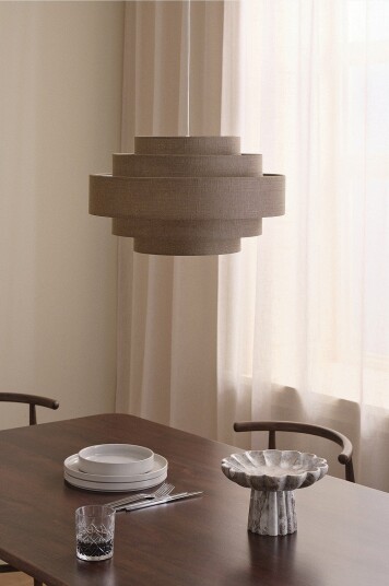 Ellos Home Taklampe Miguel Structure Brun