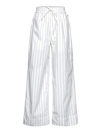Mads Nørgaard Crisp Poplin Pipa Pants White 104 Mads Nørgaard Crisp Poplin Pipa Pants White 104